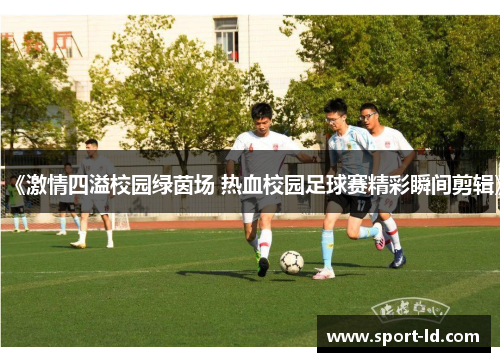《激情四溢校园绿茵场 热血校园足球赛精彩瞬间剪辑》